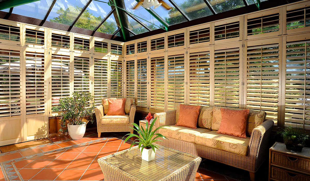 conservatory shutters